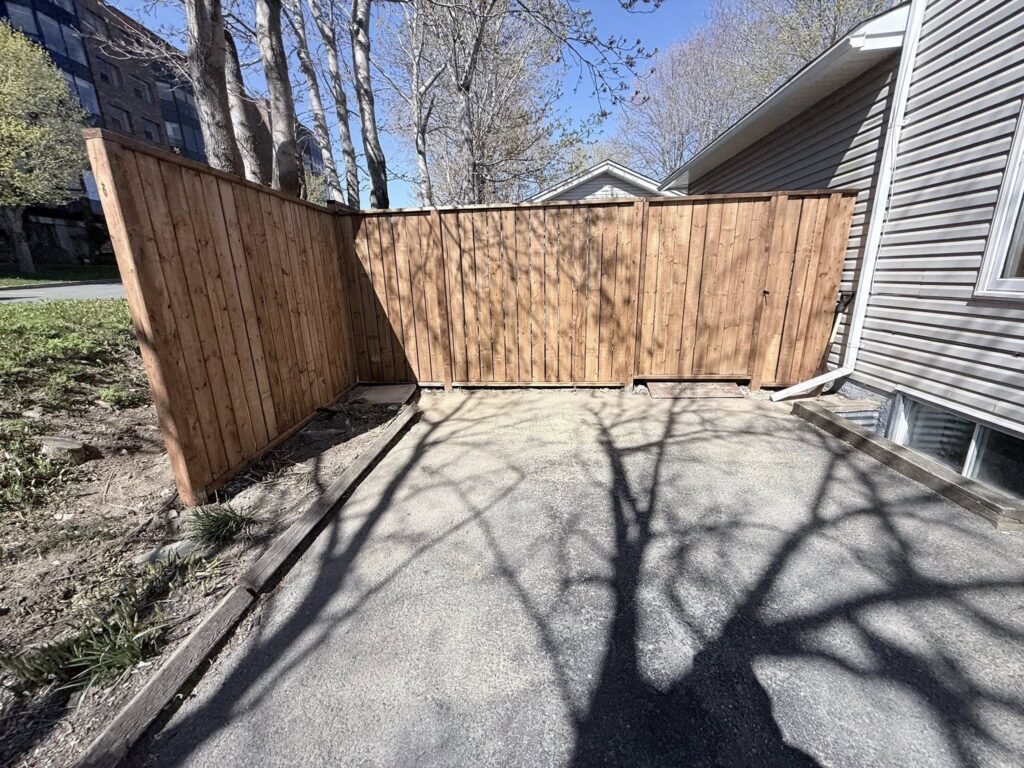 Privacy fence 4